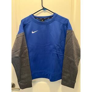 Nike Blue and Grey Crewneck Sweatshirt - Women’s Medium